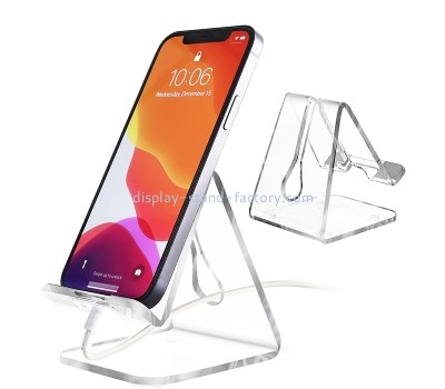 Lucite products supplier custom acrylic cell phone holder stand NDS-097