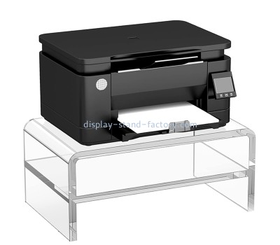 Lucite item supplier custom acrylic desktop printer stand NDS-099