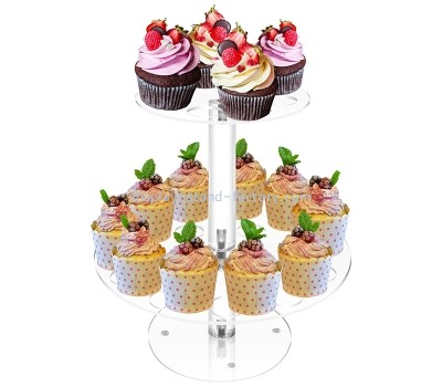 Custom clear acrylic waffle cone display stand for party NFD-405