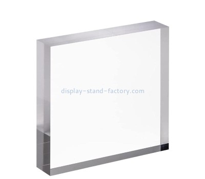 Custom transparent acrylic solid display base NLC-121