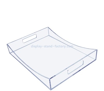 Custom clear acrylic serving tray STD-443