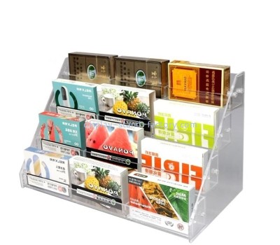 Custom acrylic cigarette box condom counter display rack NOD-108