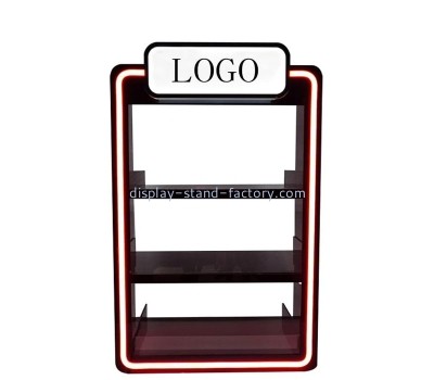 Custom plexiglass light-emitting cigarette display cabinet NLD-100