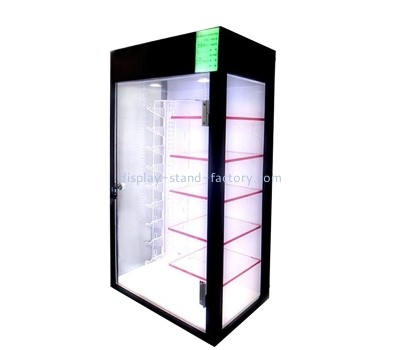 Custom acrylic LED promotional display cabinet NLD-105