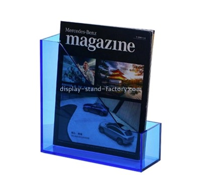 Custom acrylic desktop magazine file holder NBD-814