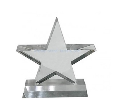 Custom acrylic five point star block NBL-245