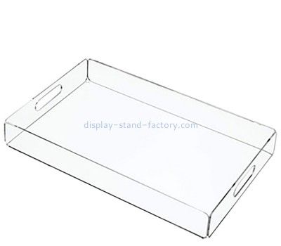 Custom acrylic tabletop organizer tray STD-450