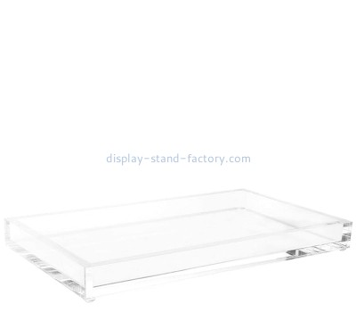 Custom acrylic catchall tray for bedside STD-447