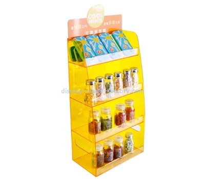Custom acrylic supermarket convenience store chewing gum snack shelf NOD-116