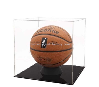 Custom plexiglass basketball display case NAB-1850