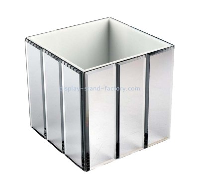 Custom acrylic tabletop storage box NAB-1854