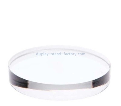 Custom acrylic round display block NBL-248