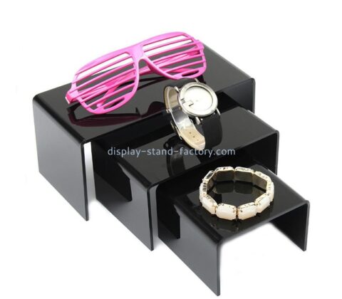 Plexiglass display supplier custom acrylic countertop display risers NOD-088