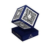 OEM の製造者はプレキシガラス QR コード印の立場 NOD-064 をカスタマイズしました