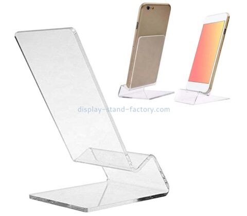 Toptan özel akrilik masaüstü telefon tutucu standı NDS-138