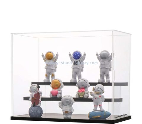 Custom wholesale acrylic 3 layers dustproof showcase NAB-1880