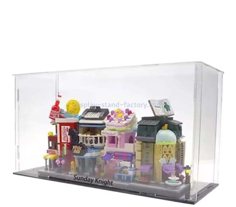 Custom wholesale acrylic model castle showcase NAB-1878