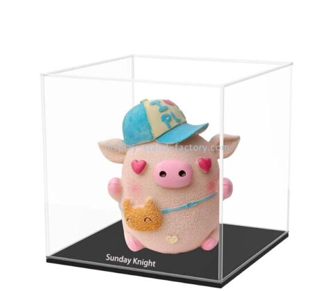 Custom wholesale acrylic case with matte black base NAB-1875