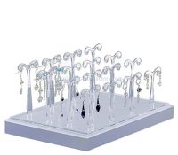 Custom acrylic dangle earring display props NJD-297
