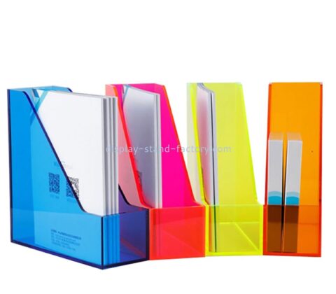 Perspex продукты производителя пользовательские акриловые файл организатор держатель NBD-787