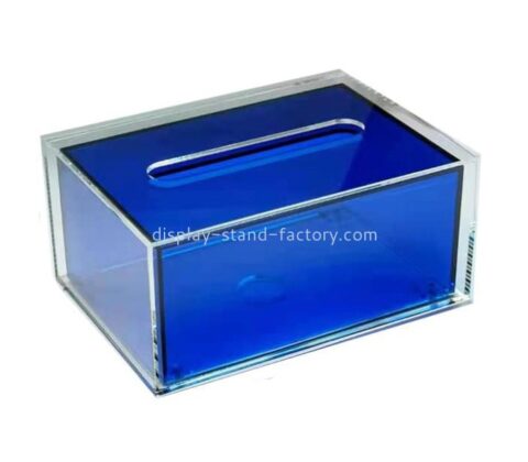 Acrylic manufacturer custom plexiglass tissue paper box NAB-1650