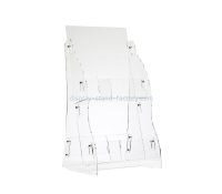 مورد OEM مخصص لحامل كتيب أكريليك زجاج شبكي زجاجي لحامل الكتيبات NBD-754