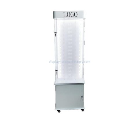 조명이 있는 OEM 맞춤형 아크릴 키 높이 디스플레이 캐비닛 NDD-078