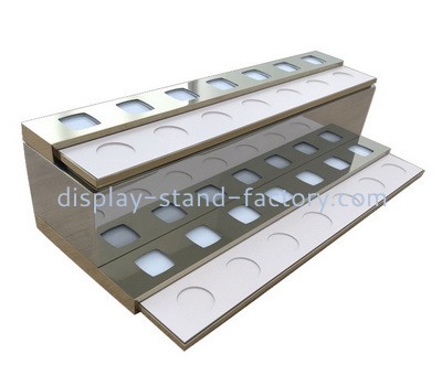 Acrylic manufacturer customize plexiglass makeup display riser NMD-766