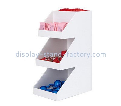 Custom tiered acrylic display case NFD-233