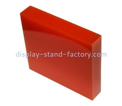 Custom red acrylic display block NBL-179