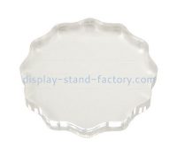 Custom flower shape plexiglass stamping block NBL-136