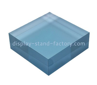 Custom blue acrylic display block NBL-073