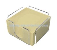 Custom clear acrylic meno block holder NAB-1227
