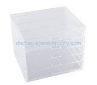 Customize clear acrylic 5 drawer box NAB-1157