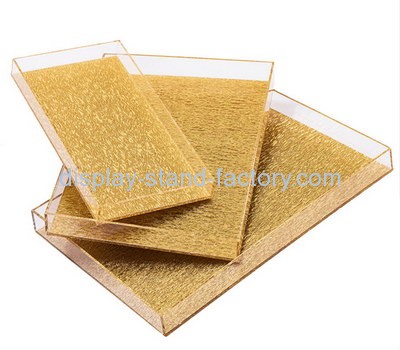 Customize perspex serving tray set STD-218