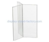 Customize acrylic tri fold brochure holder NBD-546