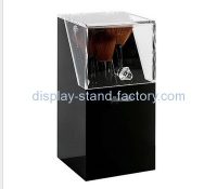 Customize lucite makeup brush box holder NMD-475