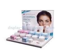 Customize acrylic cosmetic stand display NMD-222