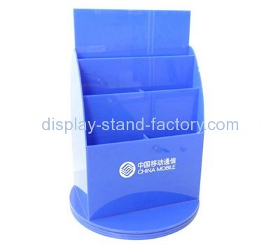 تخصيص حامل كتيبات أكريليك 6 جيوب أكريليك NBD-516