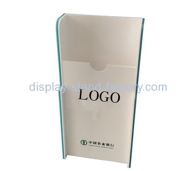 تخصيص حامل أكريليك أبيض اللون للكتيب NBD-508