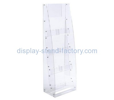 تخصيص حامل كتيب أكريليك حامل كتيب أكريليك أرضي NBD-479