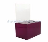 Suggestion box supplier wholesale acrylic election ballot boxes NAB-169