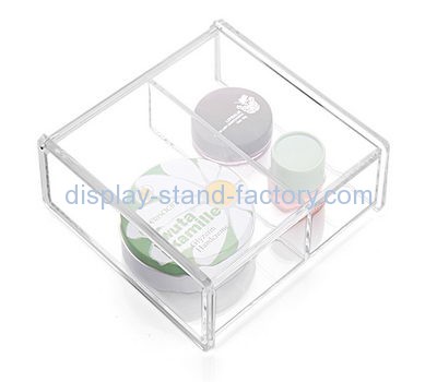 Acrylic products manufacturer customized rectangular acrylic box with lid NAB-119