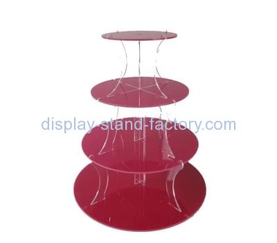 Akrilik fabrika lucite ekran standları cupcake ağaç standı NFD-026 özelleştirmek