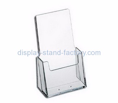 Customized acrylic literature holders pamphlet holder display pamphlet rack NBD-029