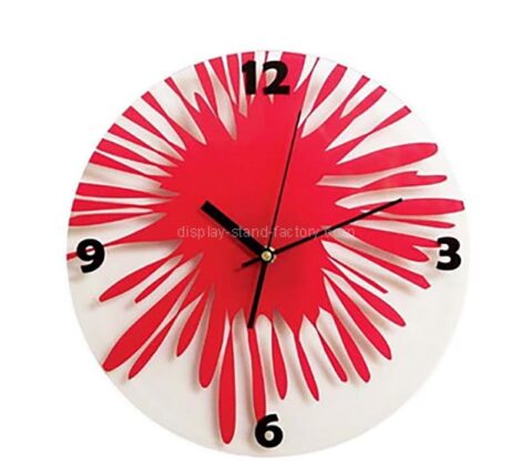 Wholesale custom acrylic DIY wall decor clock