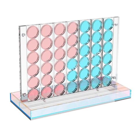 Wholesale custom acrylic 4 in a row game