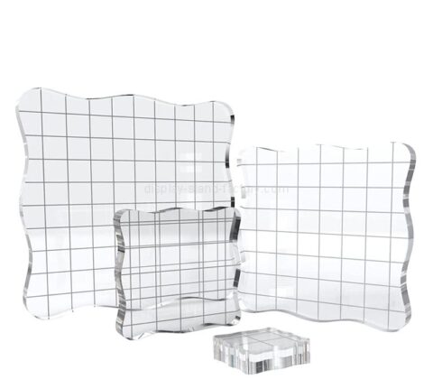 Wholesale custom acrylic decorative stamping blocks