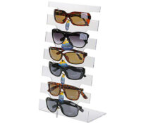Wholesale custom acrylic 6-tier eyeglasses display rack