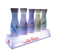 Custom acrylic luminous night club cocktail display stand